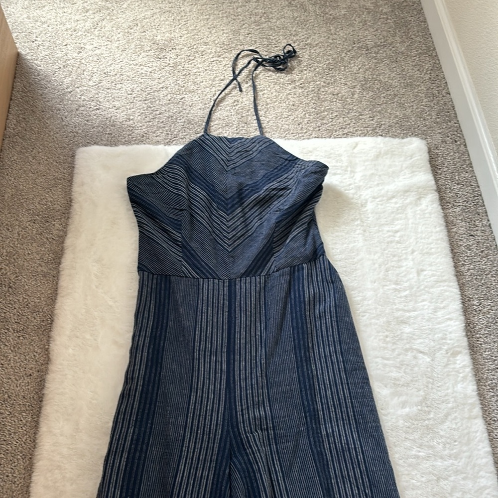 BELLE VERE striped jumpsuit - Picture 2 of 7